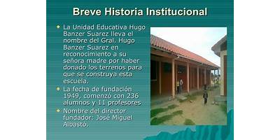 GRAL. HUGO BANZER SUAREZ
